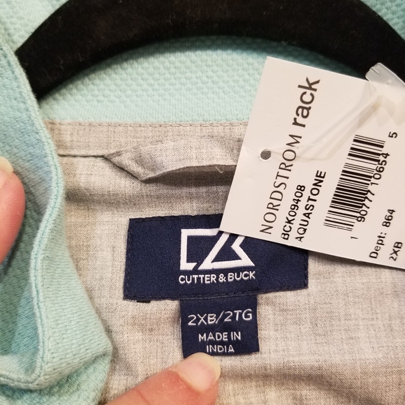 NWT Men's Cutter & Buck 1/4 Zip Pullover - Picture 4 of 6